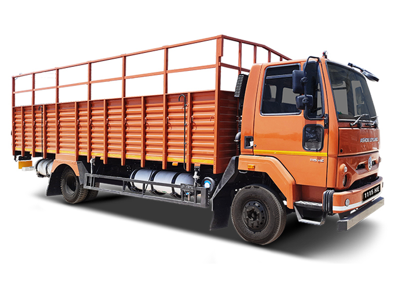 20 feet - Container-compatible trucks for standardized cargo