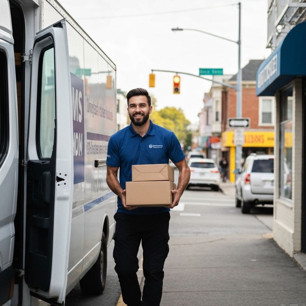 Final mile delivery solutions for urban areas