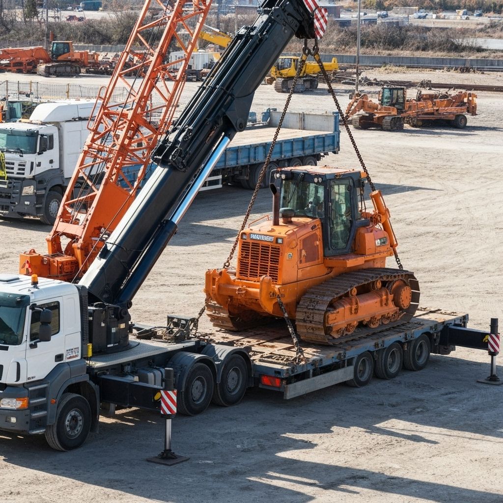 Over Dimensional Cargo handling with specialized equipment